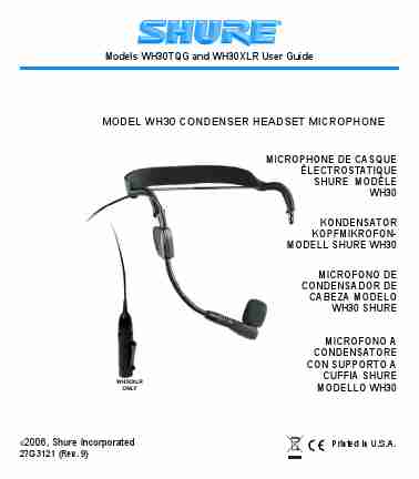 Shure Headphones WH30-page_pdf